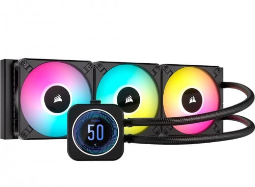 Corsair iCUE H150i Elite LCD XT Liquid CPU Cooler...