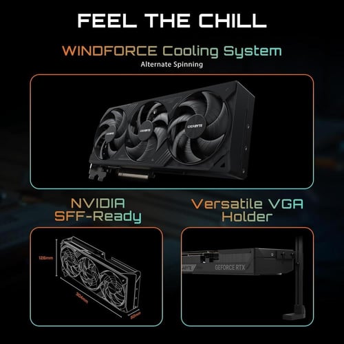 جيجابايت بطاقة رسومات جيفورس RTX 5080 16GB GDDR7 P...