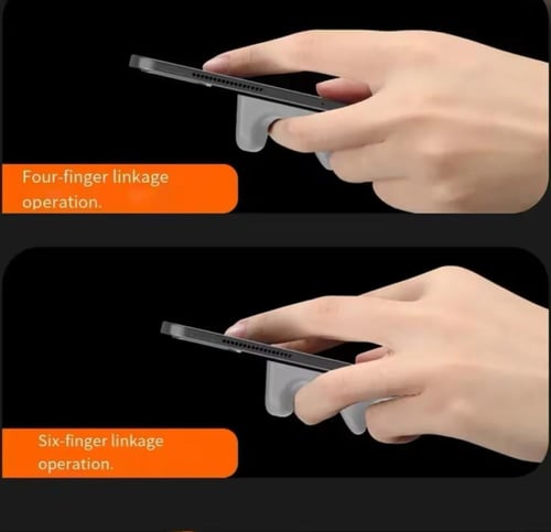 مقبض سيلكون للأجهزة اللوحية للجيمرز عدد 2 قطعة