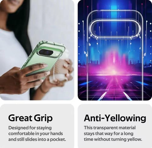 كوفر بكسل 10 برو شفاف