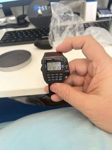 ساعة كاسيو ريموت يابانية ( شبة جديدة )