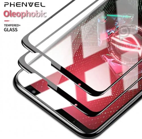 زجاج حماية (عدد 2 قطع ) لجهاز اسوس روق فون 6 و 6 ب...