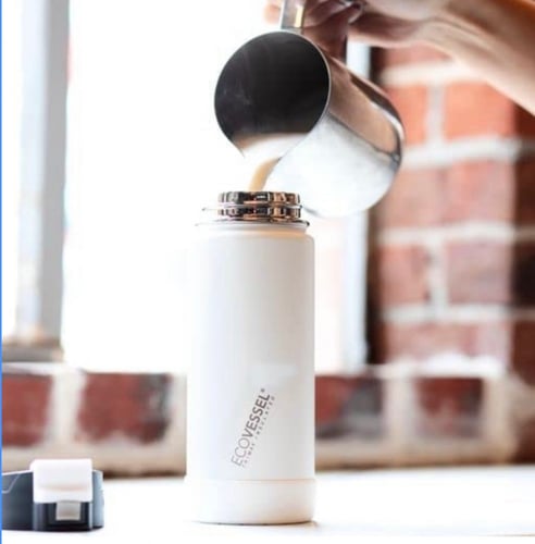 ايكو فيزل كوب حافظ للحراره - 16 اونصه - اللون ابيض