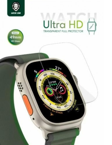 زجاج حماية لساعة ابل الاصدار الثامن الترا مقاس 49...