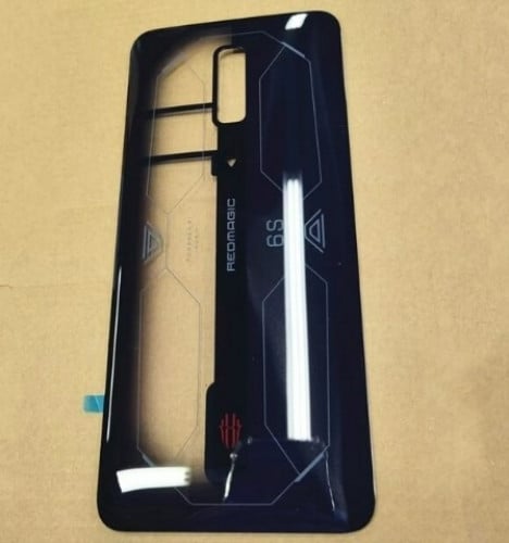 غطاء زجاجي خلفي لجهاز ريد ماجيك 6 اس برو الشفاف