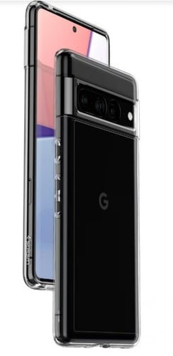 كوفر جوجل بكسل 7 برو ماركة سبايجن شفاف