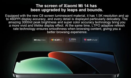 شاومي 14 ، 512 جيجا ، 12 جيجا رام ، النسخة العالمي...