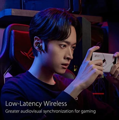 سماعة أذن داخلية ماركة اسوس روق بتقنية البلوتوث مع...