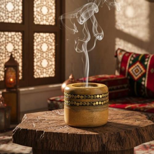 مبخرة خشب بحزام