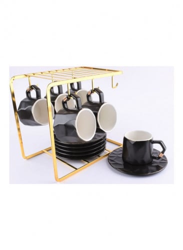 اكواب قهوة سيراميك لتقديم رأقي 13 قطعة في السعودية