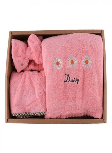 طقم مناشف استحمام نسائي 3 قطع