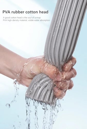 ممسحة إحترافية لتنظيف الأرضيات و أسفنجه سهلة العصر...