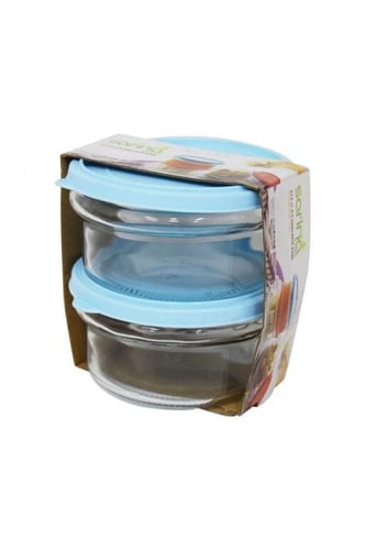 حافظات زجاجية من قطعتين