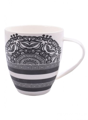 كوب قهوة و شاي سيراميك بزخارف مميزة