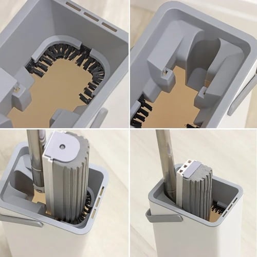 ممسحة إحترافية لتنظيف الأرضيات و أسفنجه سهلة العصر...