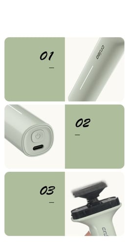 ماكينة حلاقة للرجال للاستخدام الرطب والجاف قابلة ل...