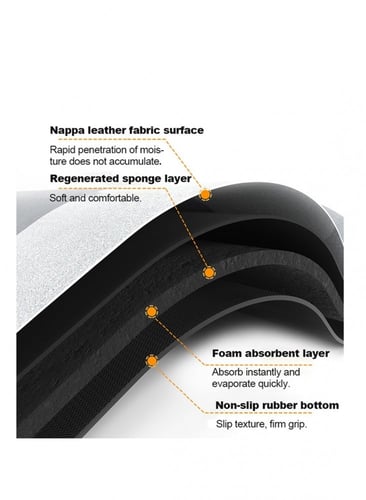 سجادة حمام Hihomey سجادة حمام سريعة الجفاف غير قاب...