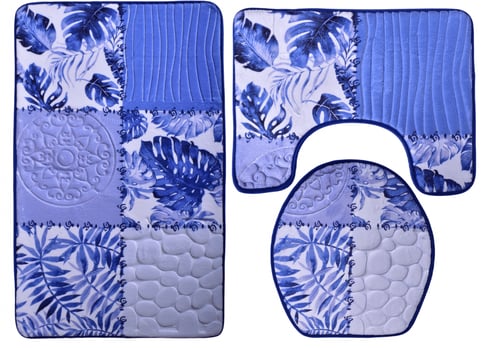 طقم دعاسة حمام 3 قطع مانع للانزلاق