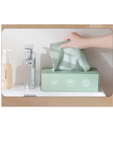 20 منشفة من الألياف الدقيقة ماصة لتنظيف المطبخ