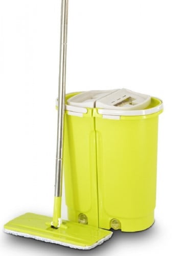 ممسحة مسطحة من المايكروفايبر مع دلو جودة عالية (03...