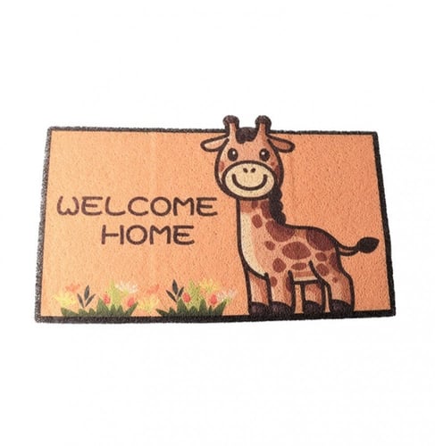 دعاسة باب ضد الانزلاق مع رسوم كرتونية لحيوانات