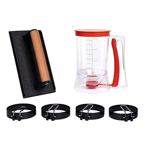 موزع الخليط بلاستيك شفاف