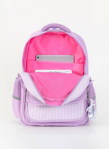 شنطة مدرسية بتصميم رقيق وسحاب مميز