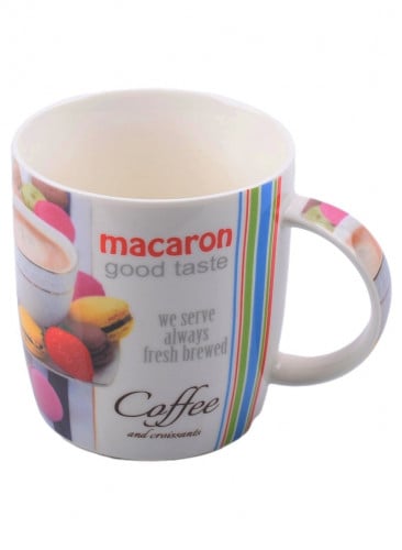 كوب قهوة سيراميك بتصميم خارجي جميل