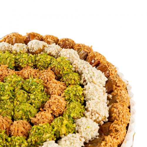 تمر سكري محشية ـ صينية دائرية