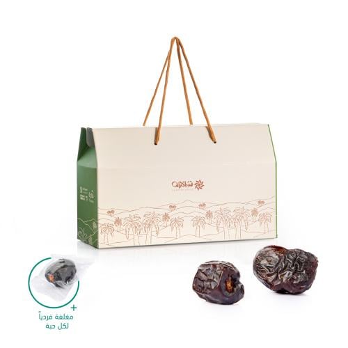 حقيبة عجوة المدينة مغلف بالحبة