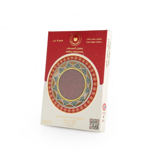 زعفران المصمك سوبر نقيل 4 جرام