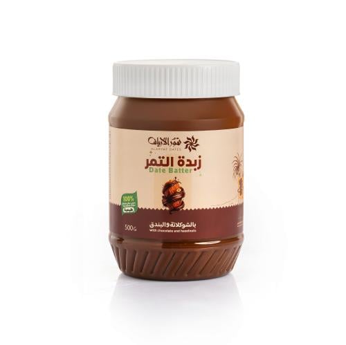 زبدة التمر بالشوكلاتة والبندق | الأرياف | 500 جرام