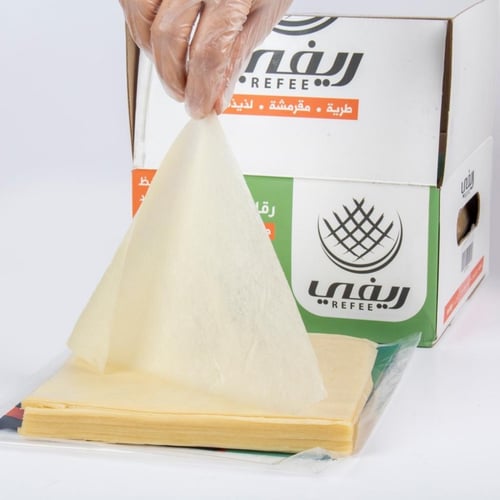 مطبق ريفي أبيض مقرمش (1*5)