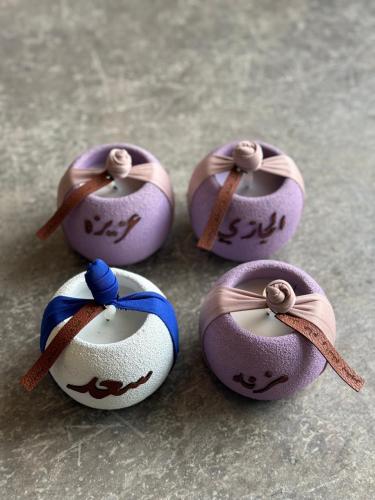 توزيعات العيد شمعه مضيئة