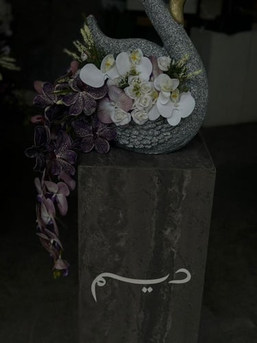 ستاند حجر مع الفلامنغو 120 سم ارتفاع