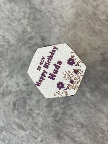 بوكس فايبر مع غطاء الخشب لتقديم مبلغ مالي