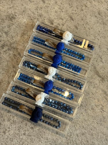 سبح بكلايت احجار كريم