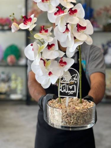 فازه زجاج بتنسيق انيق