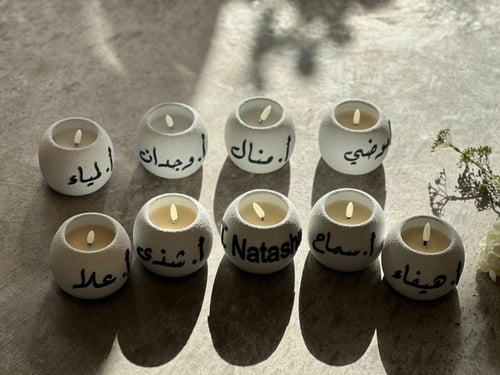 شمعة إلكترونية