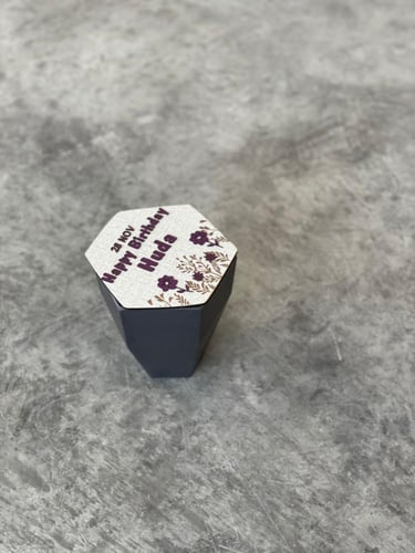 بوكس فايبر مع غطاء الخشب لتقديم مبلغ مالي