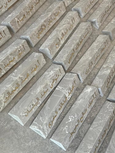 ستاند مكتب رخام طبيعي