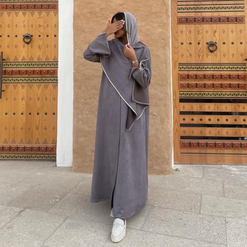 عباية شامواه مع قطعة