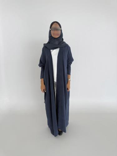 Silk abaya washed Japanese