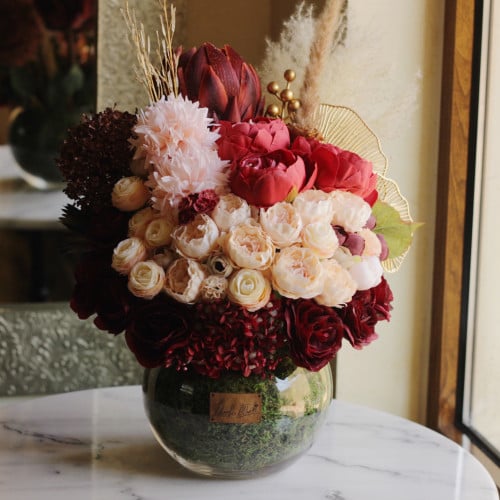 باقه ورد لطيفه(9) من الورد الصناعي