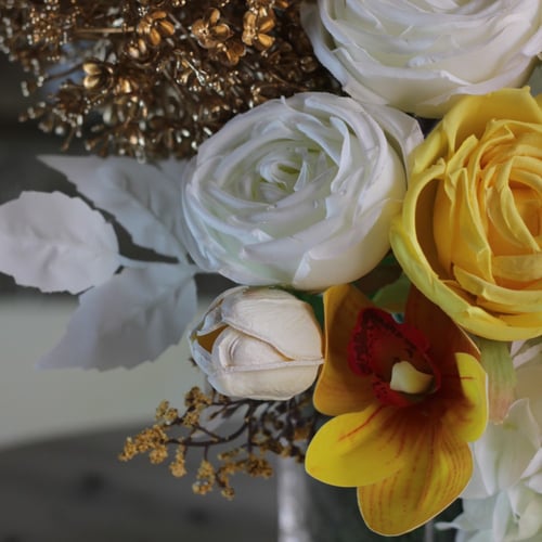 باقه ورد لطيفه(25) من الورد الصناعي