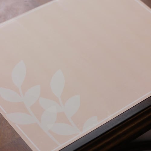 مفرش(لباد) لون مشمشي