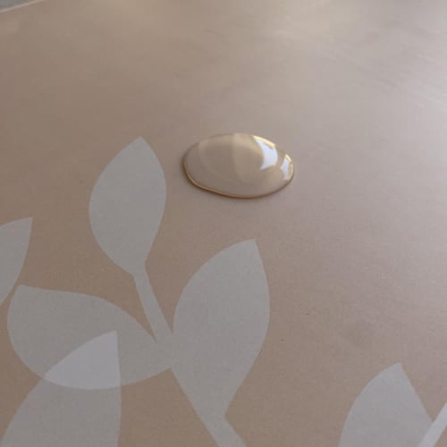 مفرش(لباد) لون بيج وردي غامق