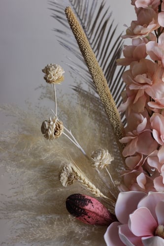 باقه ورد لطيفه(12) بالورد الصناعي والمجفف