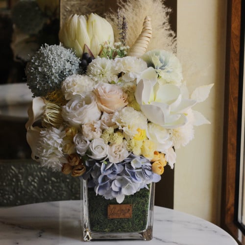 باقه ورد لطيفه(8) من الورد الصناعي