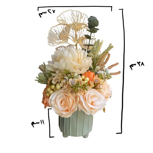 باقه ورد صناعي أنيق